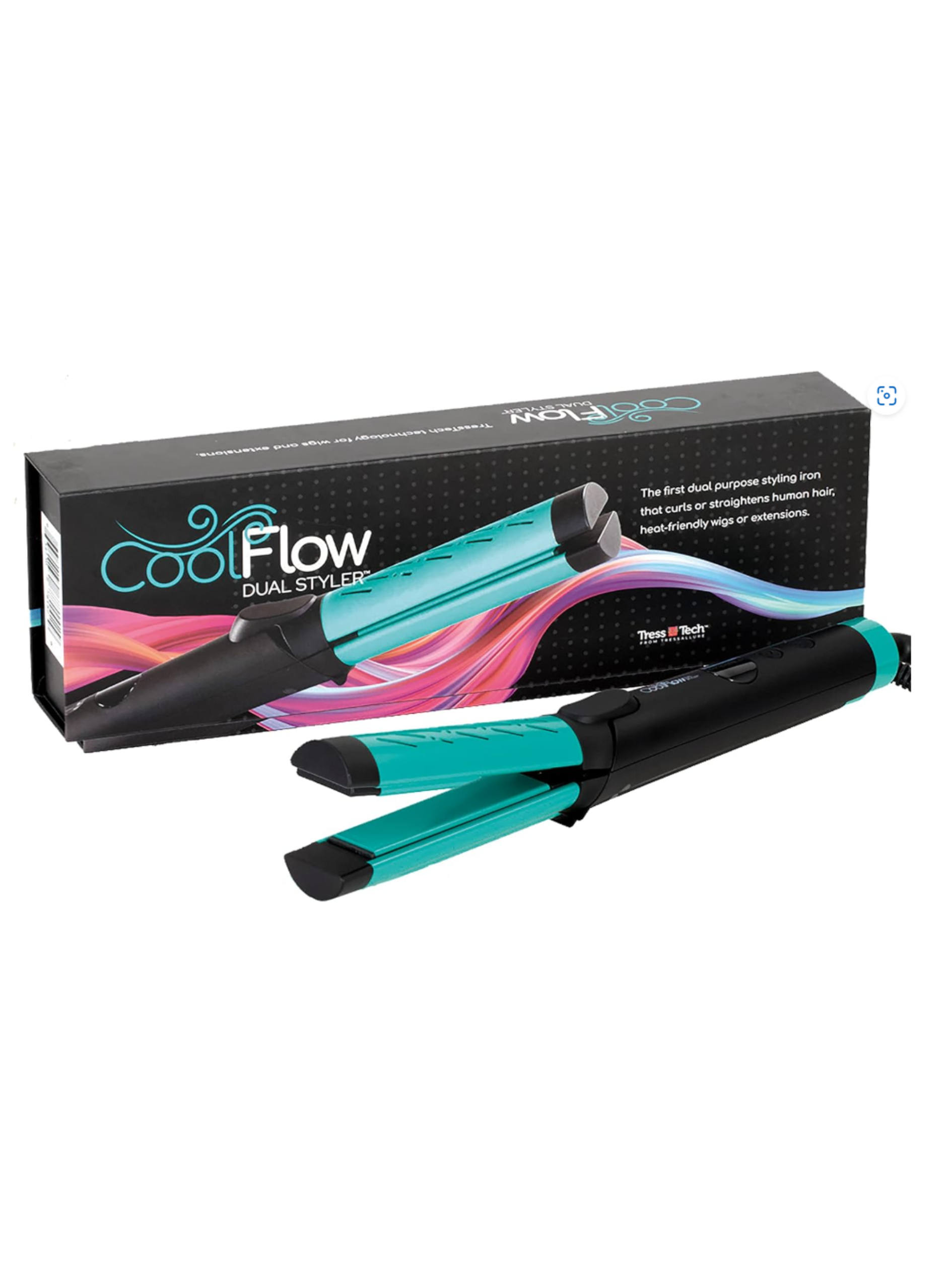 2 in 1 curling and straightening iron best sale