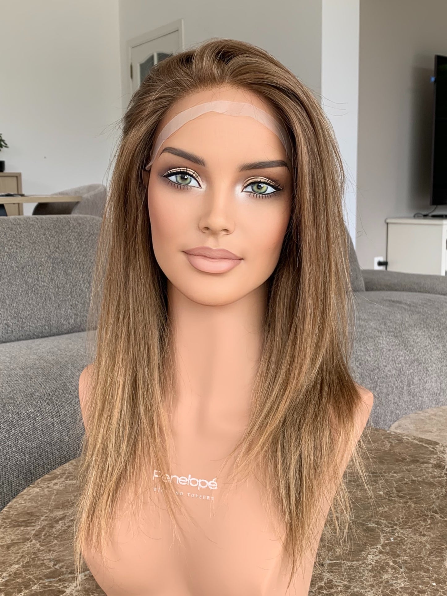 serine 19" full handtied silk top wig (xs) - slavic