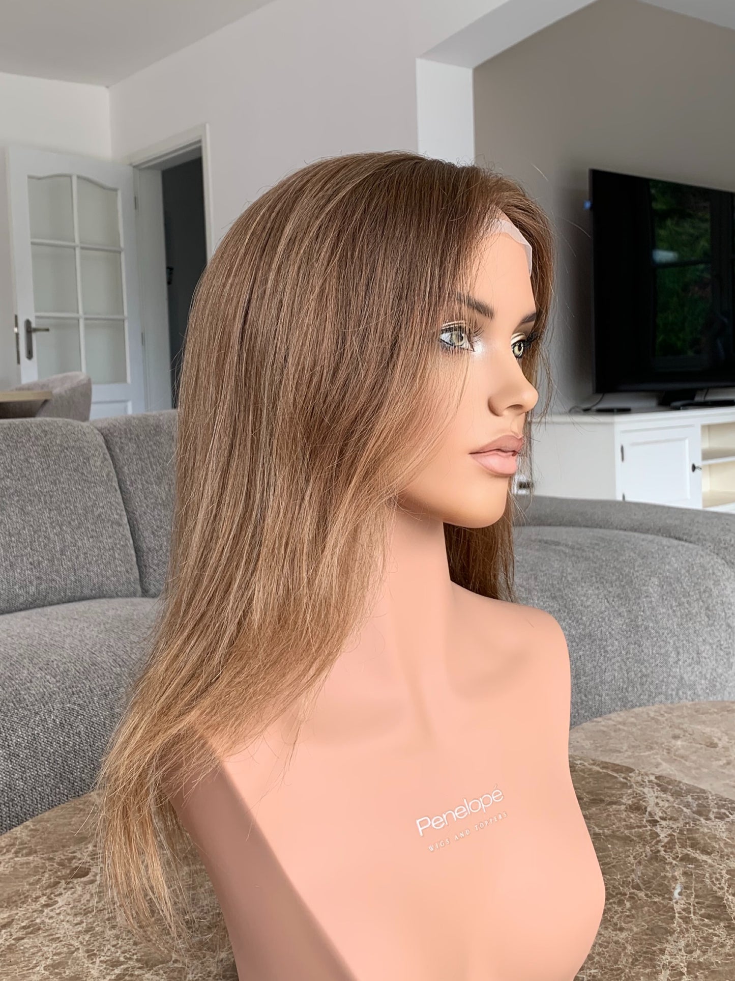 serine 19" full handtied silk top wig (xs) - slavic