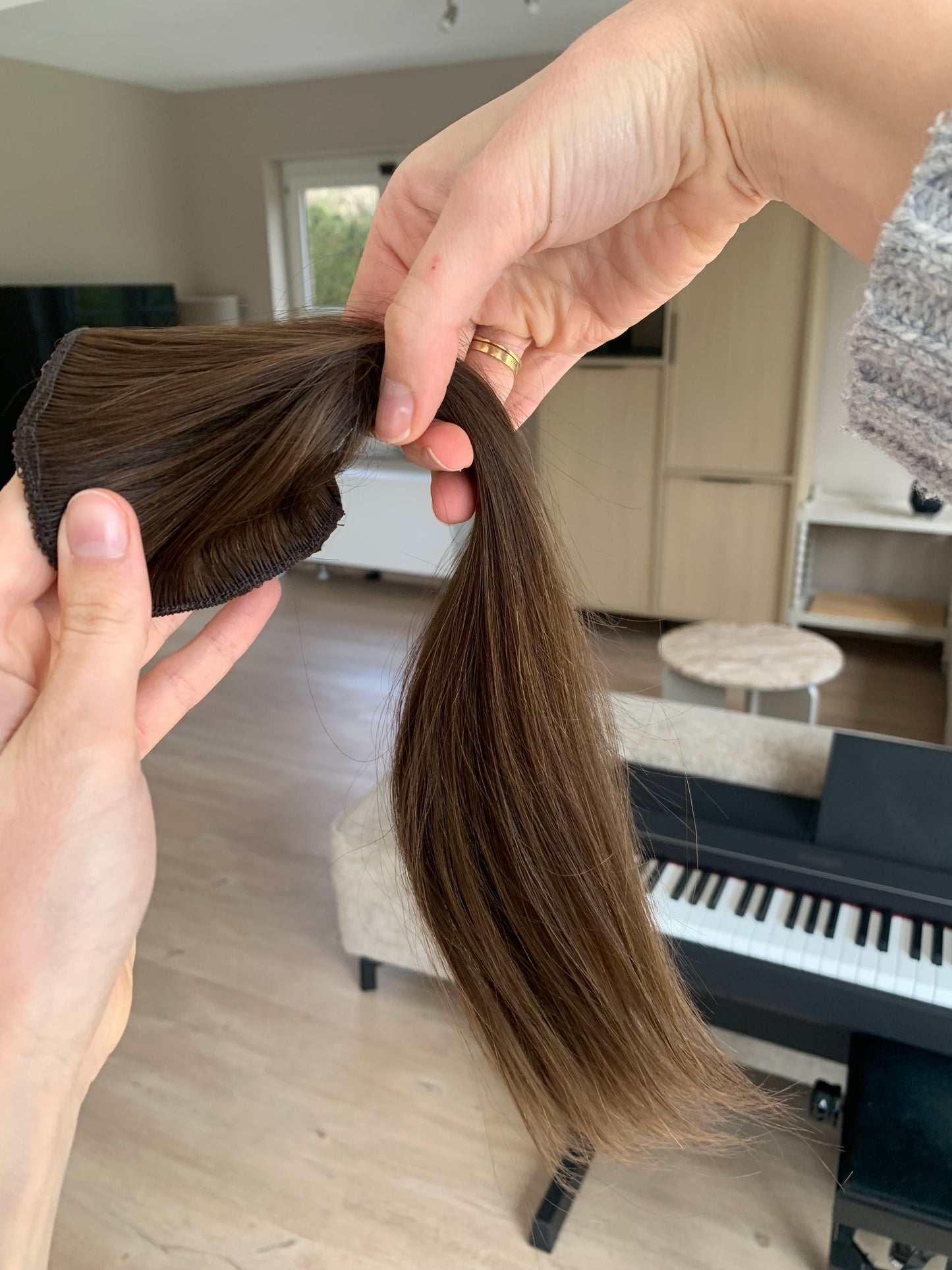ponytail topper lisa 16" - slavic