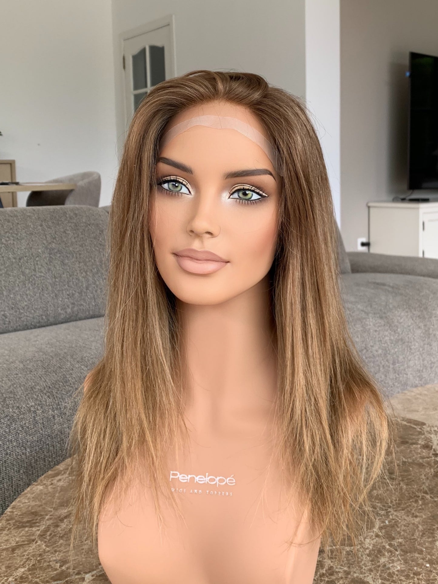 serine 19" full handtied silk top wig (xs) - slavic